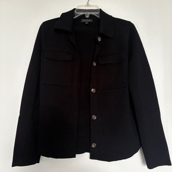 Washable merino wool cardigan - Picture 1 of 4